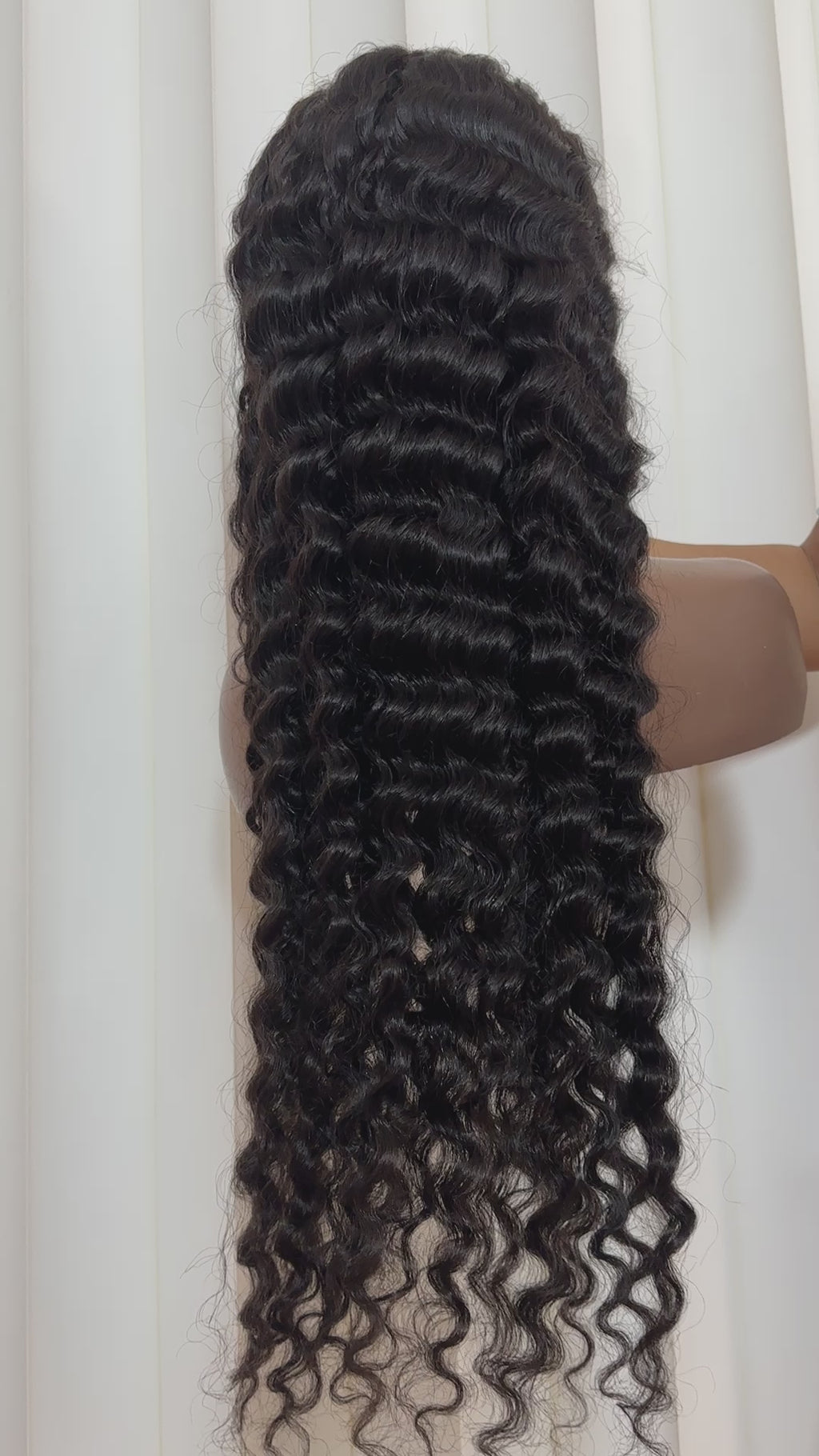 34inch deep wave full 13×4 wig